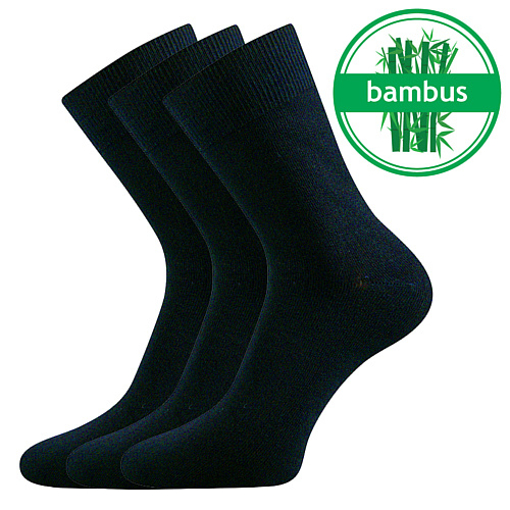Obrázek z LONKA® ponožky Badon-a tmavě modrá 3 pár 
