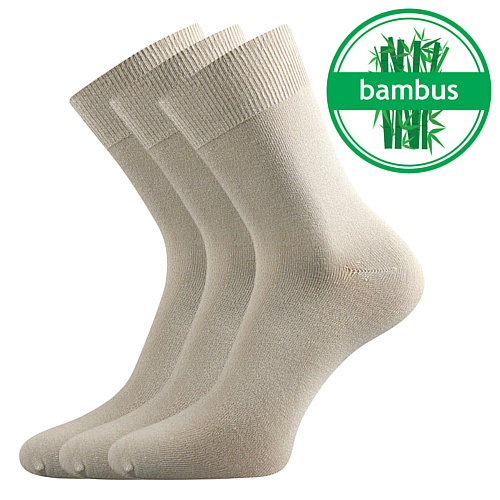 LONKA® ponožky Badon-a béžová 3 pár 43-46 100157