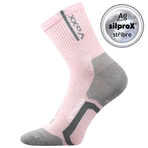 Obrázek z VOXX® ponožky Josef růžová 1 pár 