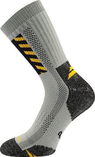 Obrázek z VOXX® ponožky Power Work světle šedá 1 pár 