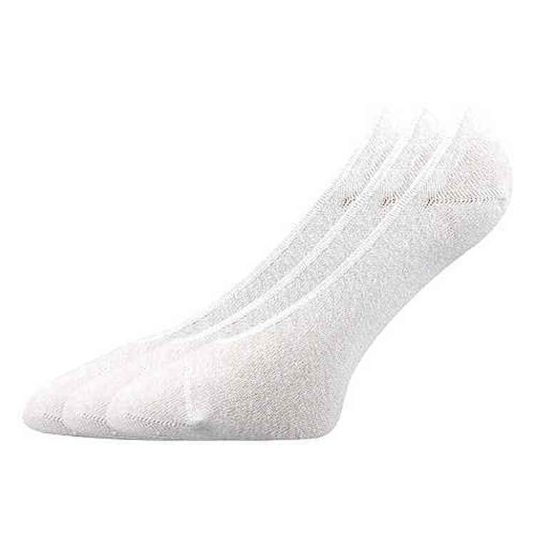 Obrázek z BOMA Ponožky extra nízké ANNA bílé (3 páry) 