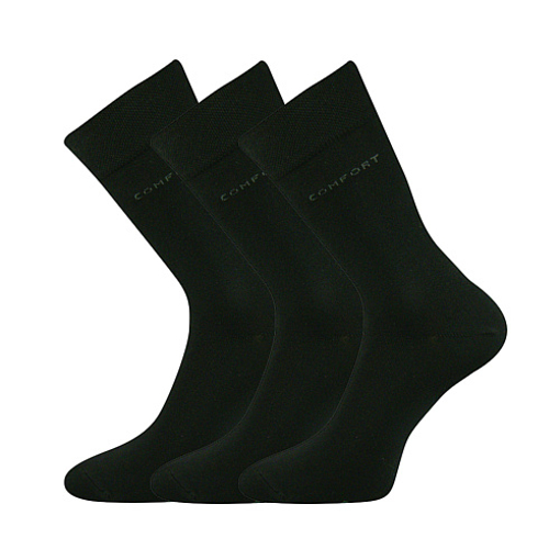 Obrázek z BOMA® ponožky Comfort černá 3 pár 