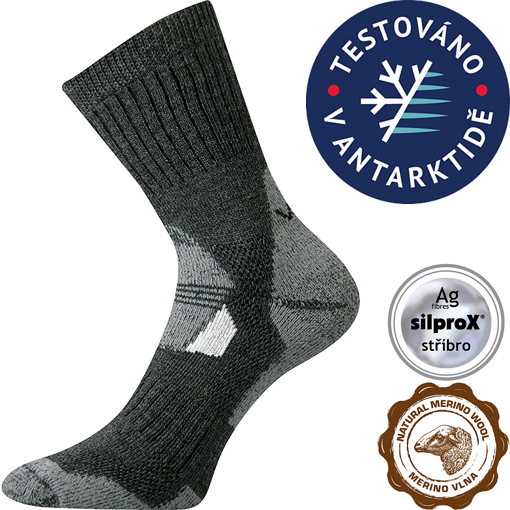 Obrázek z VOXX® ponožky Stabil tmavě šedá 1 pár 