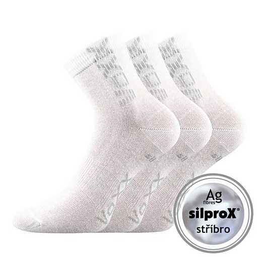 Obrázek z VOXX® ponožky Adventurik bílá 3 pár 