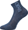 Obrázek z VOXX ponožky Adventurik jeans melír 3 pár 