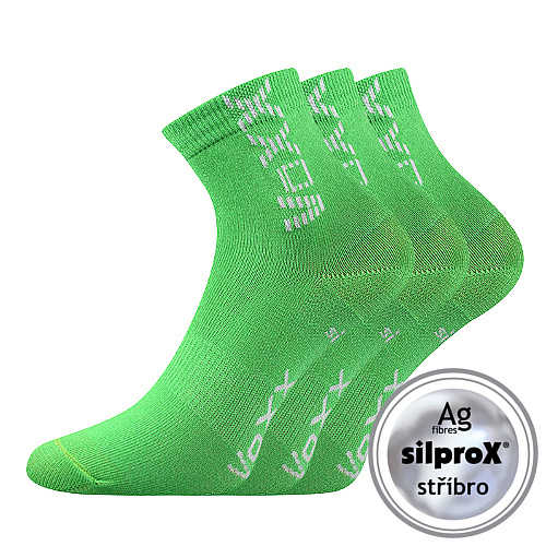 VOXX® ponožky Adventurik sv. zelená 3 pár