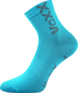 Obrázek z VOXX Ponožky dětské ADVENTURIK se stříbrem TYRKYSOVÉ (3 páry) 