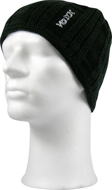 Obrázek z VOXX Čepice pánská pletená CRUZE zimní ČERNÁ 