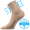 Obrázek z LONKA Ponožky medicine DEMEDIK s nestahujícím lemem BÉŽOVÉ (3 páry) 