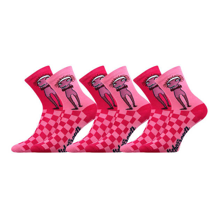 Obrázek z BOMA Ponožky dětské LICHOŽROUTI K s obrázkem ŽILETKY (3 páry) 