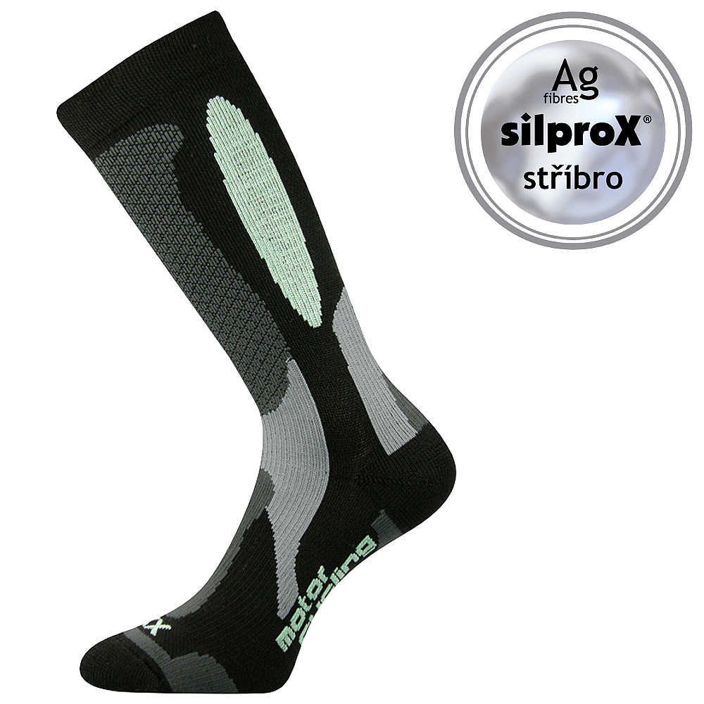 VOXX® podkolenky Engine černo zelená 1 pár