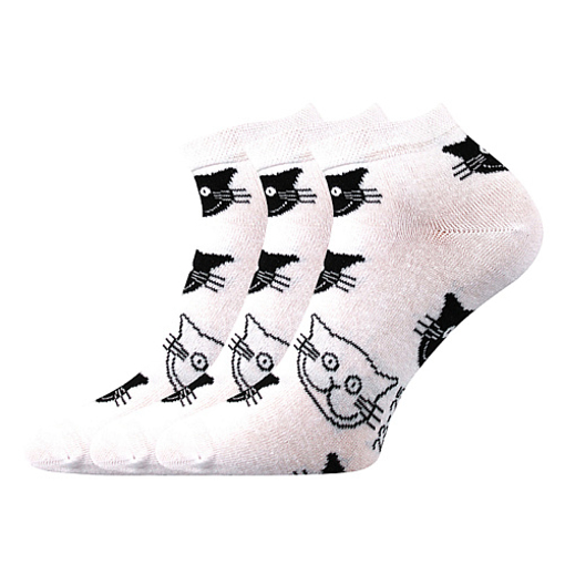 Obrázek z BOMA® ponožky Piki 52 bílá 3 pár 