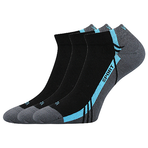 Obrázek z VOXX® ponožky Pinas černá 3 pár 