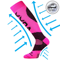 VOXX® podkolenky Protect neon růžová 1 pár