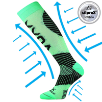 VOXX® podkolenky Protect neon zelená 1 pár