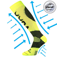 VOXX® podkolenky Protect neon žlutá 1 pár