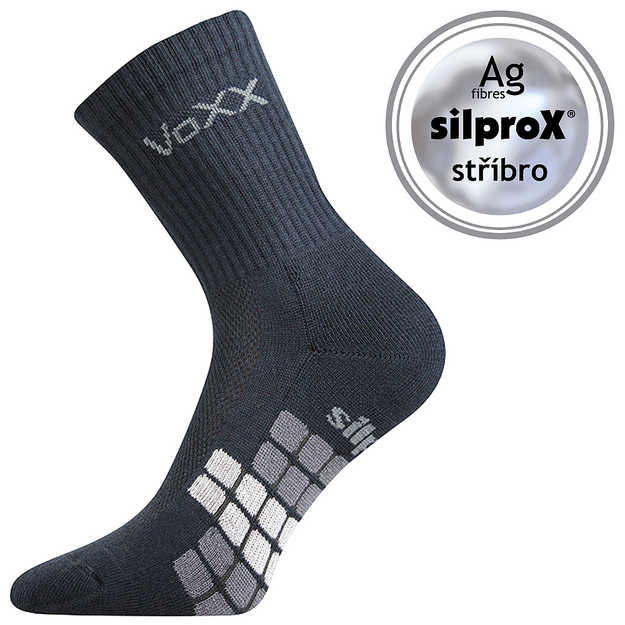VOXX® ponožky Raptor tm.šedá 1 pár