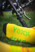 Obrázek z VOXX Ponožky cyklistické RALF X obrázkové BIKE ŽLUTÉ 