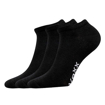 Obrázek z VOXX Ponožky krátké slabé REX 00 bavlněné ČERNÉ (3 páry) 