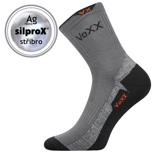 Obrázek z VOXX® ponožky Mascott silproX světle šedá 1 pár 
