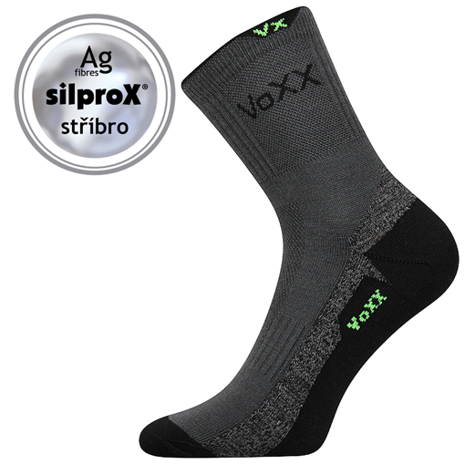 Obrázek z VOXX® ponožky Mascott silproX tmavě šedá 1 pár 