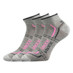 Obrázek z VOXX ponožky Rex 11 sv.šedá/růžová 3 pár 