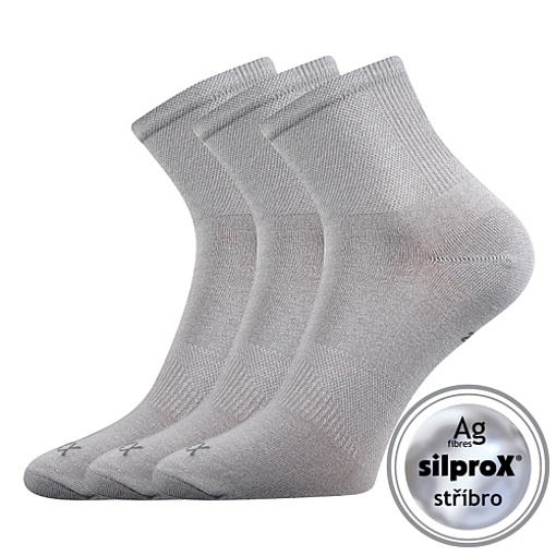 Obrázek z VOXX® ponožky Regular sv.šedá 3 pár 