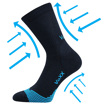 Obrázek z VOXX kompresní ponožky Shellder tm.modrá 1 pár 