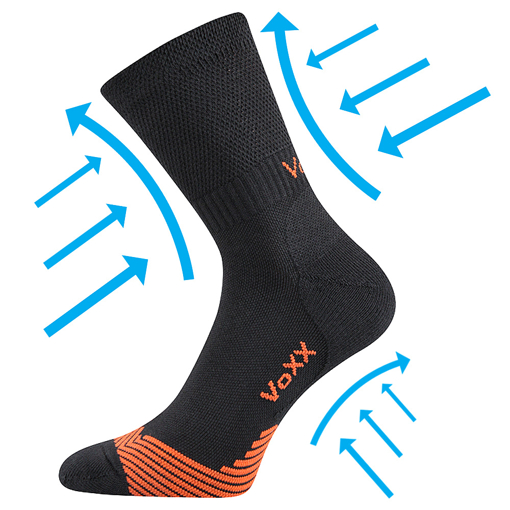Obrázek z VOXX kompresní ponožky Shellder tm.šedá 1 pár 
