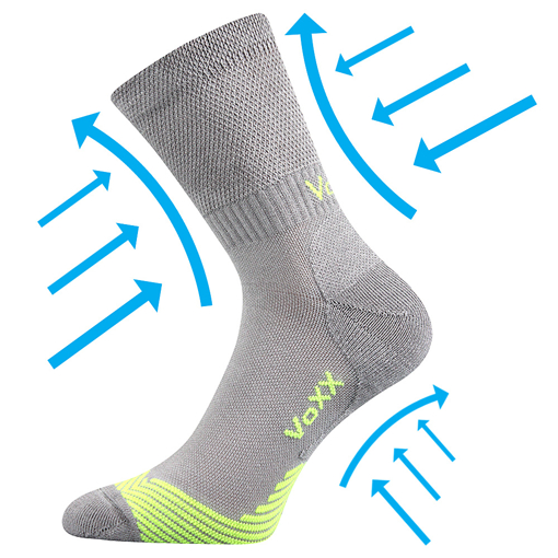 Obrázek z VOXX® kompresní ponožky Shellder šedá 1 pár 