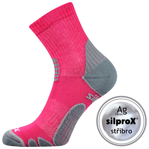 Obrázek z VOXX® ponožky Silo magenta 1 pár 