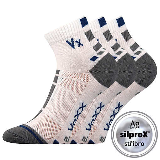 Obrázek z VOXX® ponožky Mayor silproX bílá 3 pár 