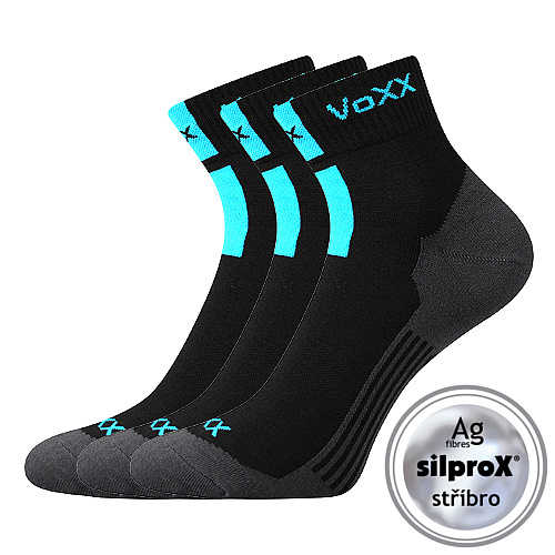 VOXX® ponožky Mostan silproX černá 3 pár