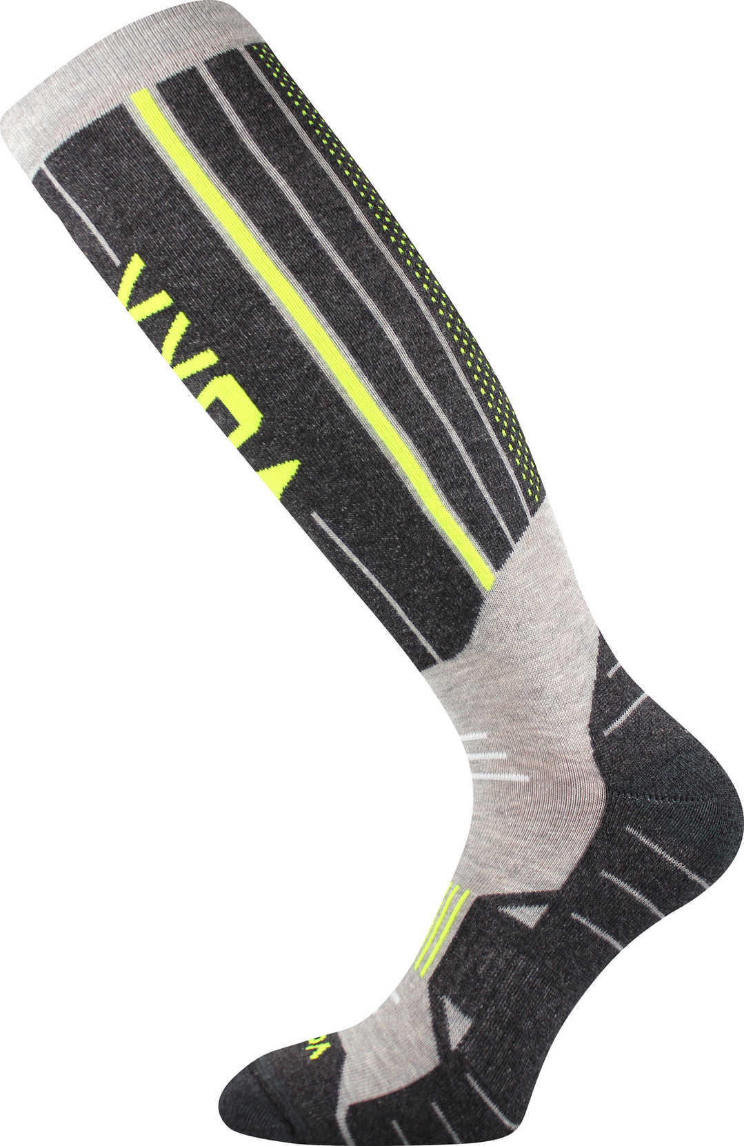 VOXX® podkolenky lyžařské Thema světle šedá 1 pár