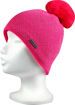 Obrázek z VOXX Čepice dívčí pletená MOKKI s lurexem MAGENTA-STŘÍBNÁ 