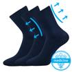 Obrázek z BOMA® ponožky Viktor tmavě modrá 3 pár 