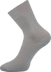 Obrázek z BOMA Ponožky dámské medicine VIKTORKA s nestahujícím lemem SVĚTLE ŠEDÉ (3 páry) 