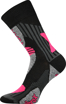 Obrázek z VOXX ponožky Vision černá-magenta 1 pár 
