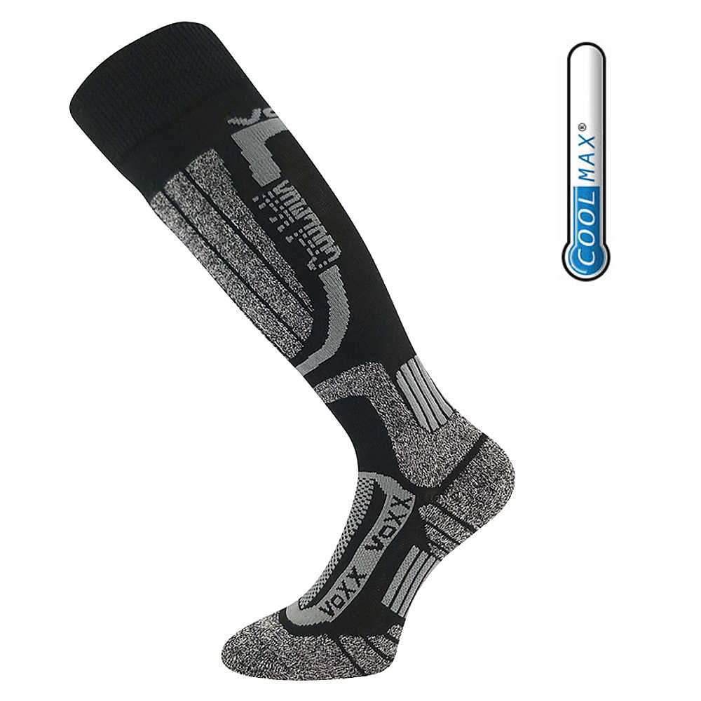 VOXX® podkolenky lyžařské Kerax CoolMax® šedá 1 pár