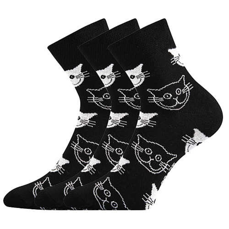 Obrázek z BOMA® ponožky Xantipa 45 černá 3 pár 