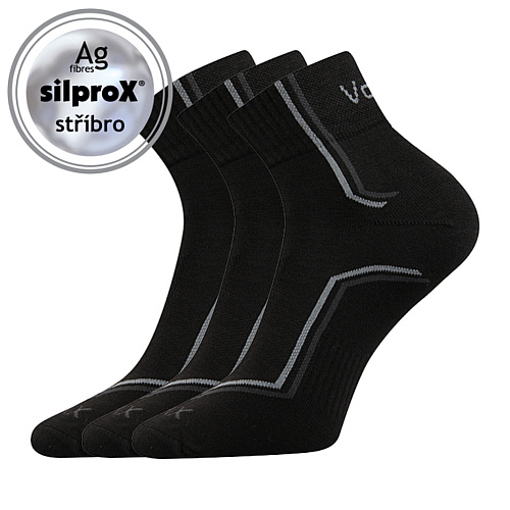 Obrázek z VOXX® ponožky Kroton černá 3 pár 