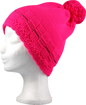 Obrázek z VOXX Čepice dívčí pletená FLUENCE s reflexním prvkem NEON RŮŽOVÁ 