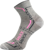 Obrázek z VOXX ponožky Franz 03 sv.šedá/růžová 3 pár 