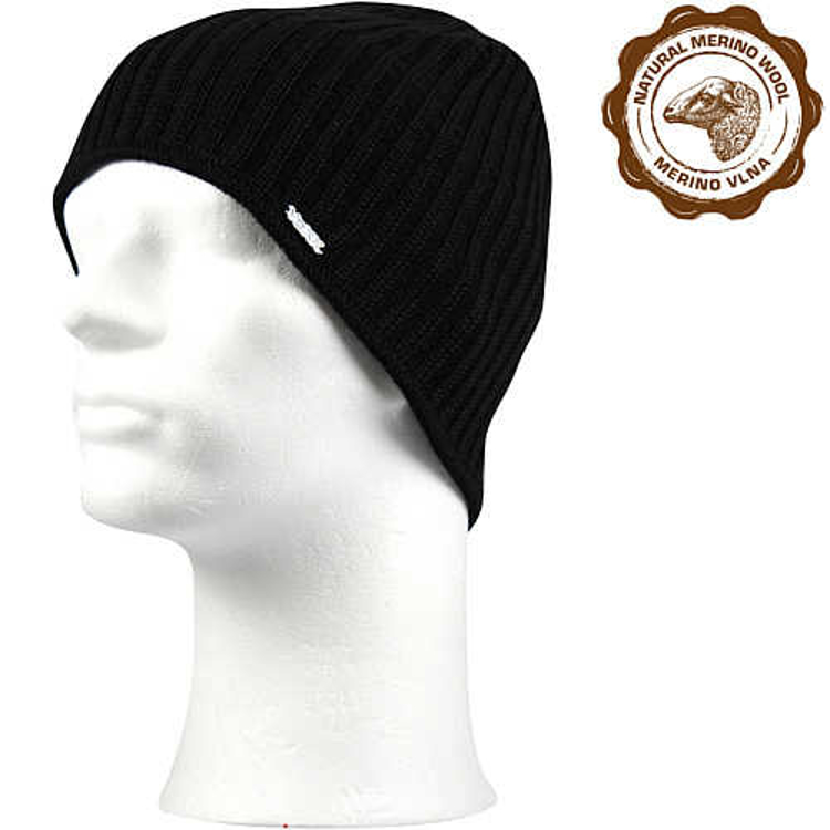 Obrázek z VOXX Čepice pánská pletená GALAXY černá 