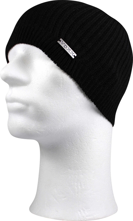 Obrázek z VOXX Čepice pánská pletená COMBA slabá ČERNÁ 