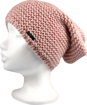 Obrázek z VOXX Čepice dámská pletená INSIGNIA s flitry RŮŽOVÁ 