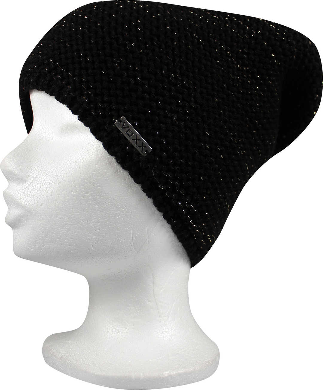 VOXX® pletené čepice Vivaro černá/zlatá 1 ks