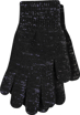 Obrázek z VOXX Rukavice dámské pletené VIVARO s lurexem ČERNO-STŘÍBRNÉ 
