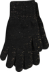 Obrázek z VOXX Rukavice dámské pletené VIVARO s lurexem ČERNO-ZLATÉ 
