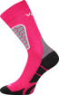Obrázek z VOXX Ponožky sportovní se stříbrem SOLAX magenta 